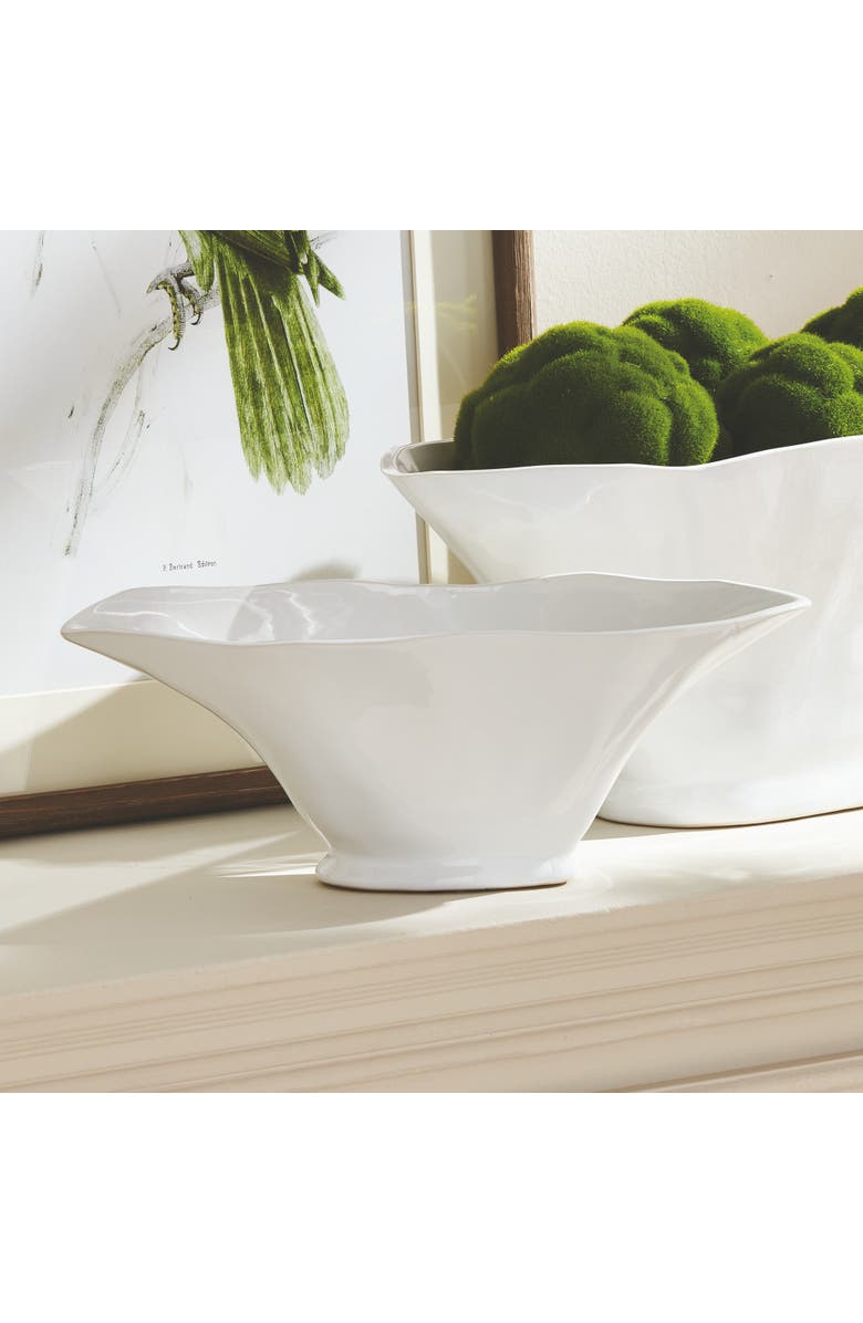 Napa Home & Garden Madara Oval Vase, Alternate, color, White