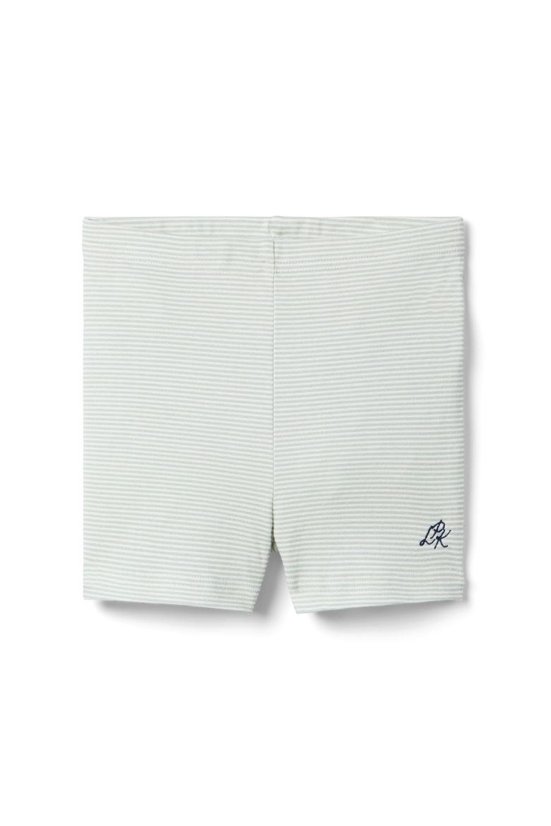 Arden Playground Shorts, Main, color, Sage Green Stripe