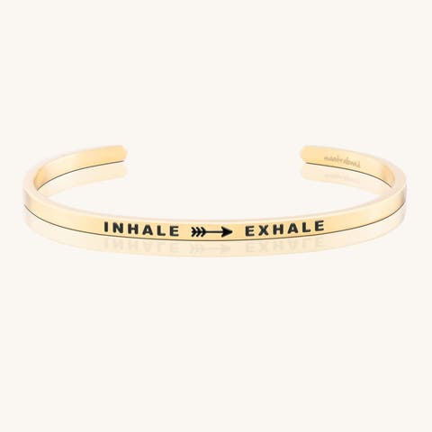 Inhale Exhale bracelet
