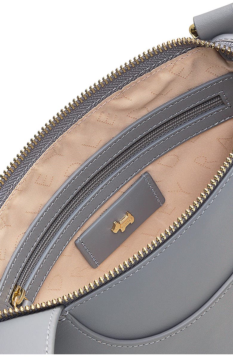 Radley Pockets Icon Leather Crossbody Bag, Alternate, color, Cloud Burst