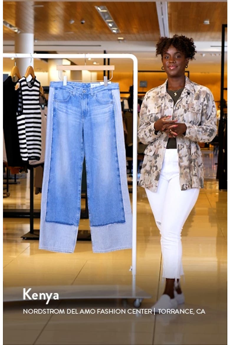 Adria Low Rise Baggy Wide Leg Jeans video