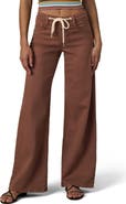 Joe's The Lou Lou Low Rise Drawstring Wide Leg Jeans