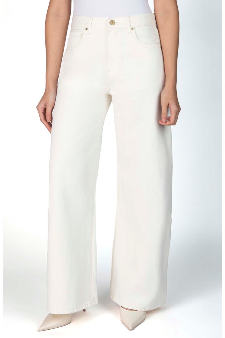 The Laura Petite Wide Leg Jean, Main, color, Pearl