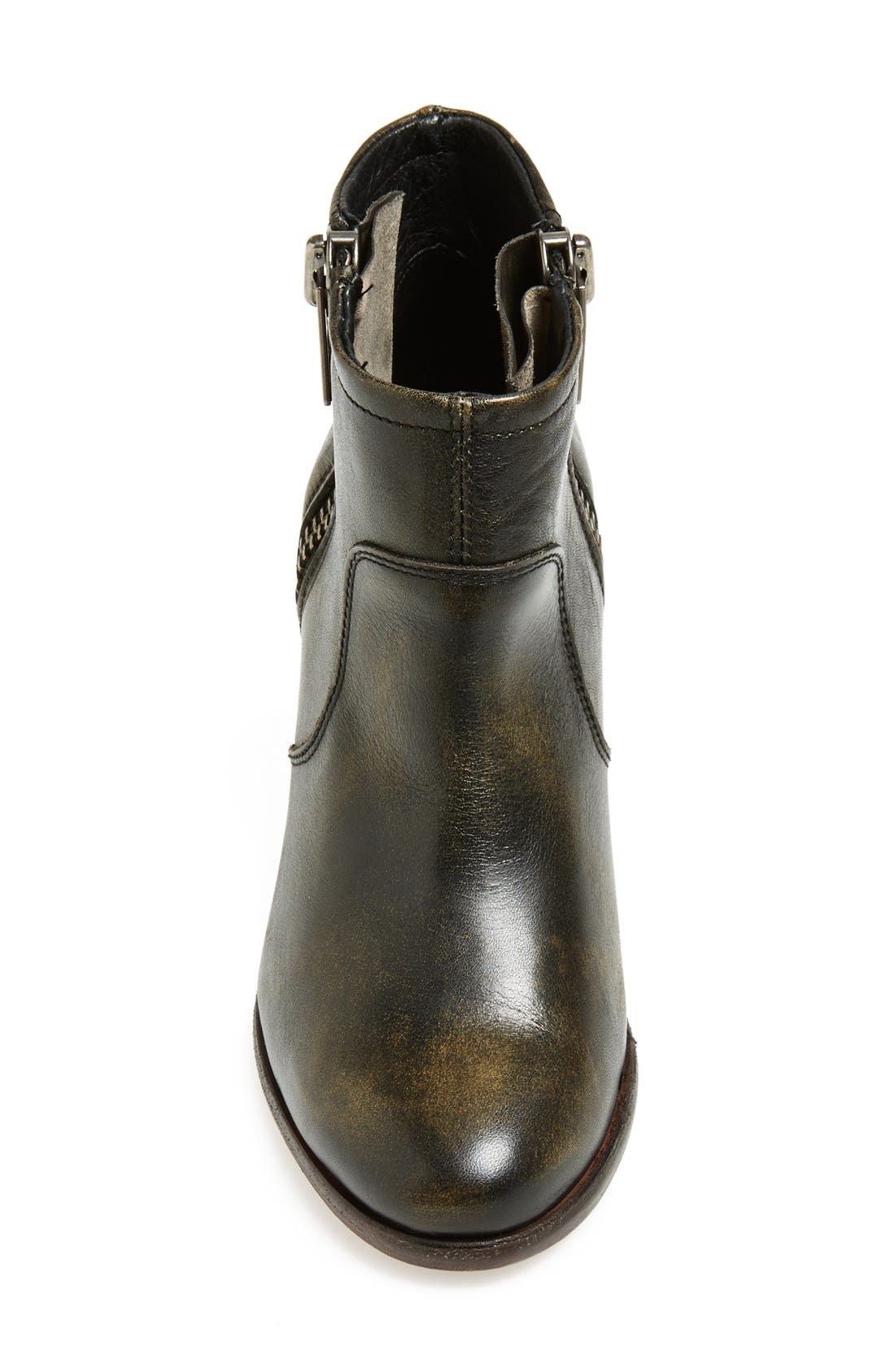 'Ada' Bootie, Alternate, color, BLACK