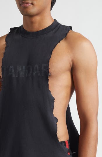 Standard Ripped Graphic Tank