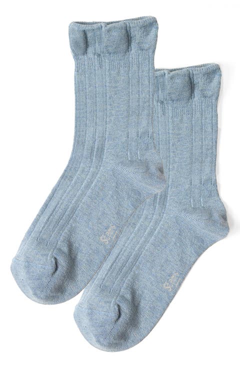Dream Cotton & Cashmere Blend Crew Socks