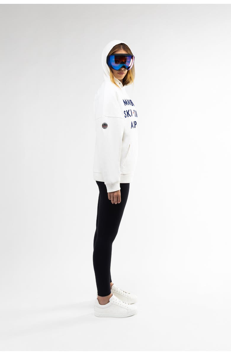 Malibu Ski Club Aspen 3D Hoodie, Alternate, color, White