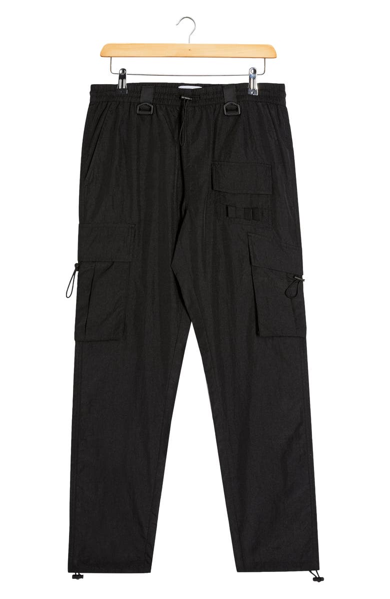 Topman Tech Skinny Fit Cargo Pants, Alternate, color,