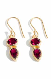 Goldtone Drop Earrings