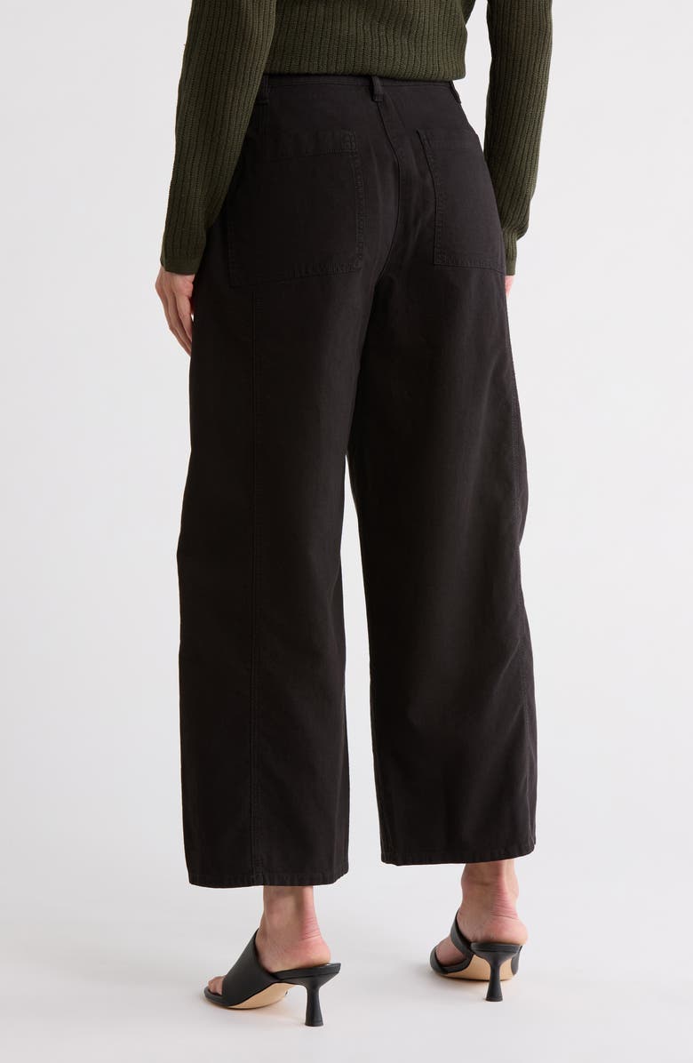 Eileen Fisher Crop Hemp Wide Leg Pants, Alternate, color,