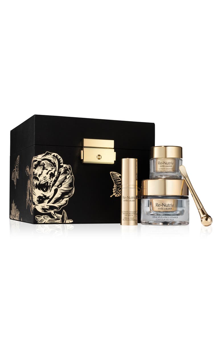 Estée Lauder Re-Nutriv Ultimate Diamond Eye Cream Set USD $420 Value, Main, color, 