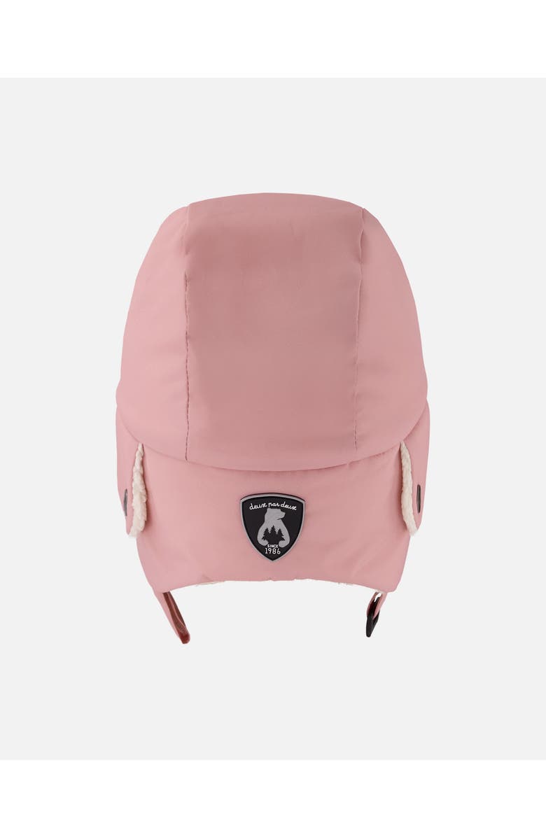 Deux par Deux Lined Chapka, Alternate, color, Dusty Pink