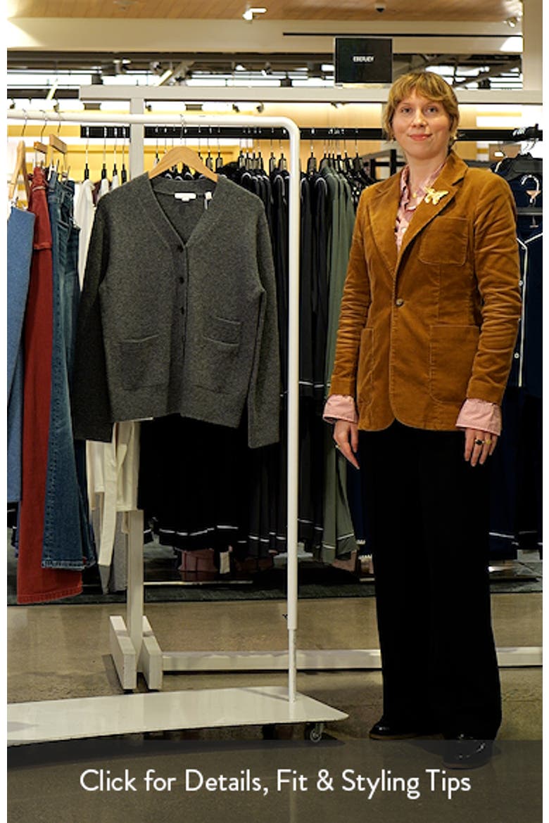 Relaxed V-Neck Cardigan video