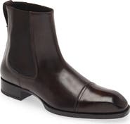 TOM FORD Elkan Cap Toe Chelsea Boot