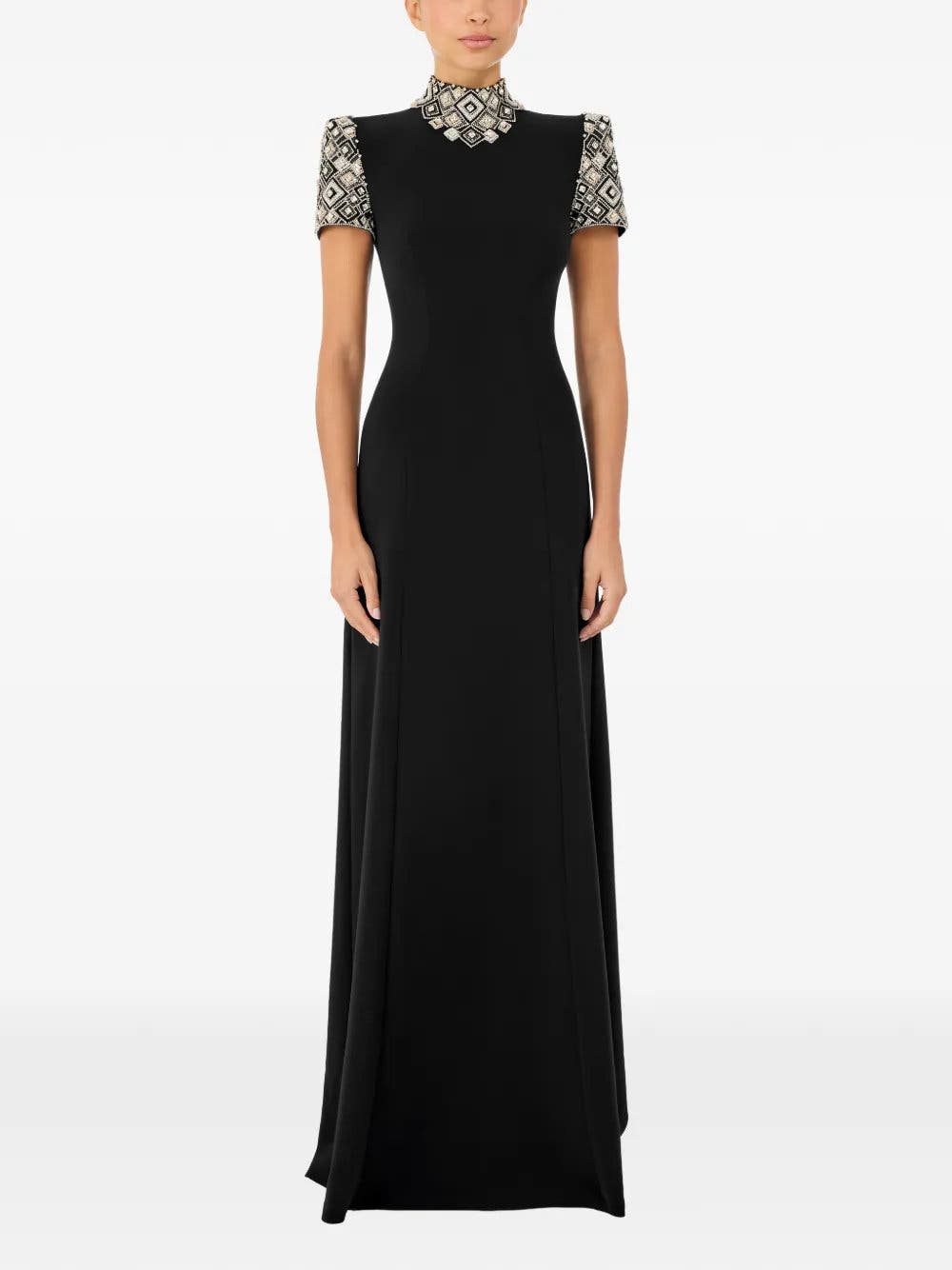 Pricile Embellished Maxi Dress - image 2