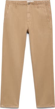 MANGO Slant Pocket Straight Leg Jeans