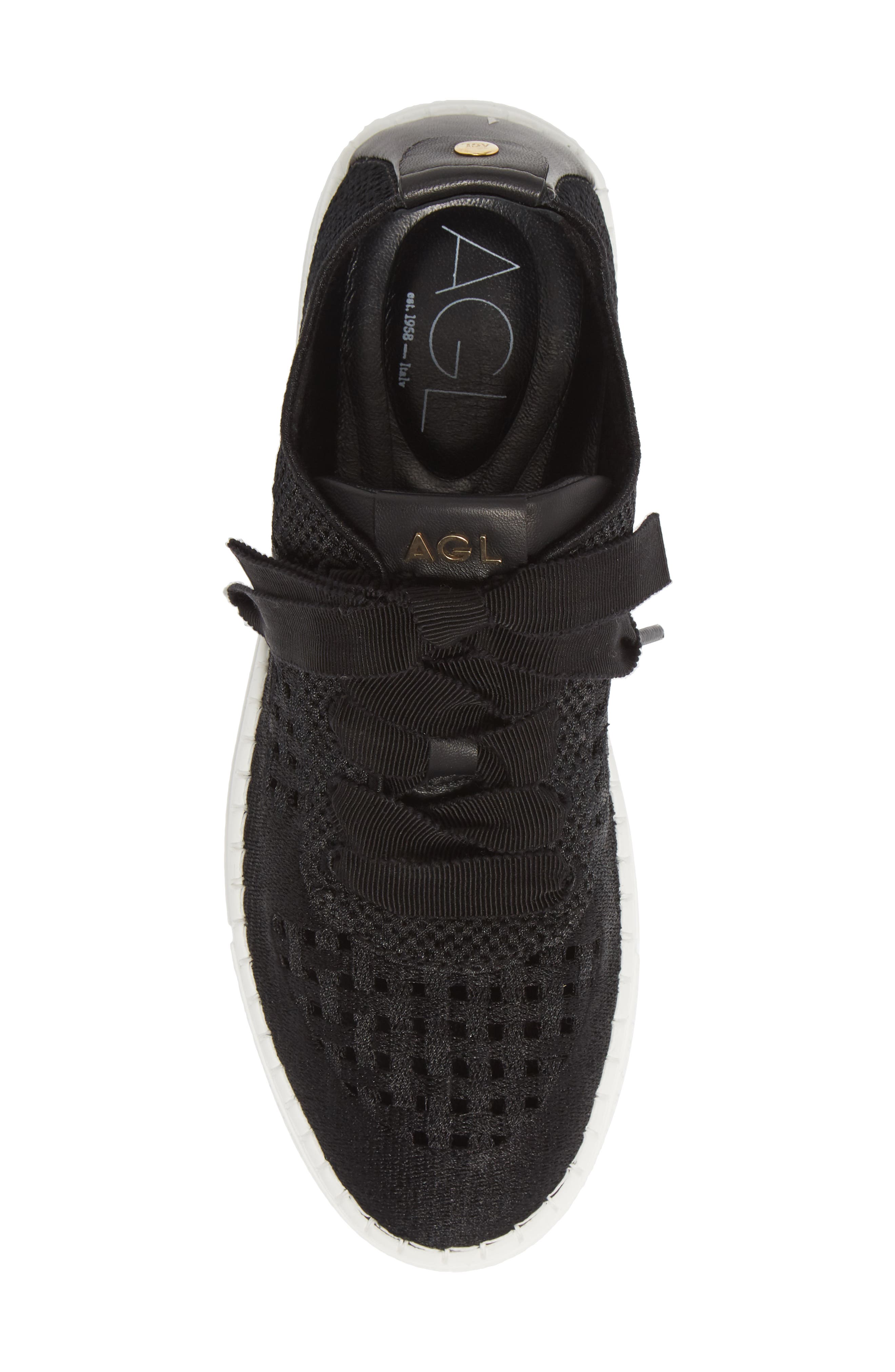 AGL Crochet Sneaker, Alternate, color, 