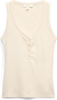 PER UNA BY M&S Henley Sleeveless Top