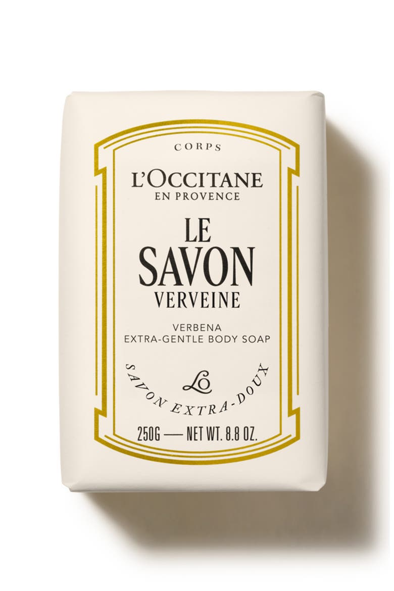 Le Savon Shea Verbena Extra-Gentle Body Soap, Main, color, NO COLOR