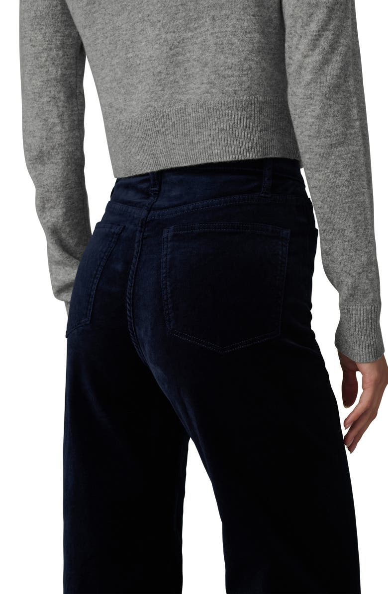 Joe's Jeans The Mia Wide Leg Velveteen Jeans, Alternate, color, Maritime Blue