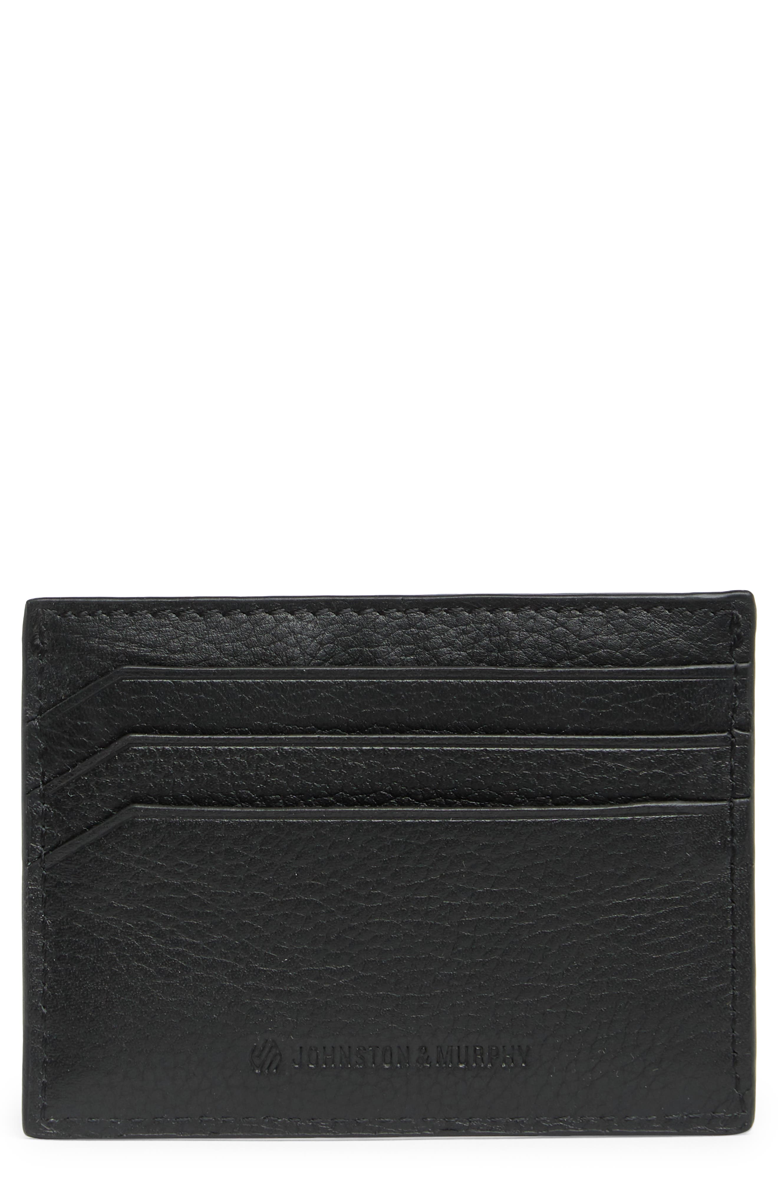 Johnston & Murphy Weekend Leather Cardholder