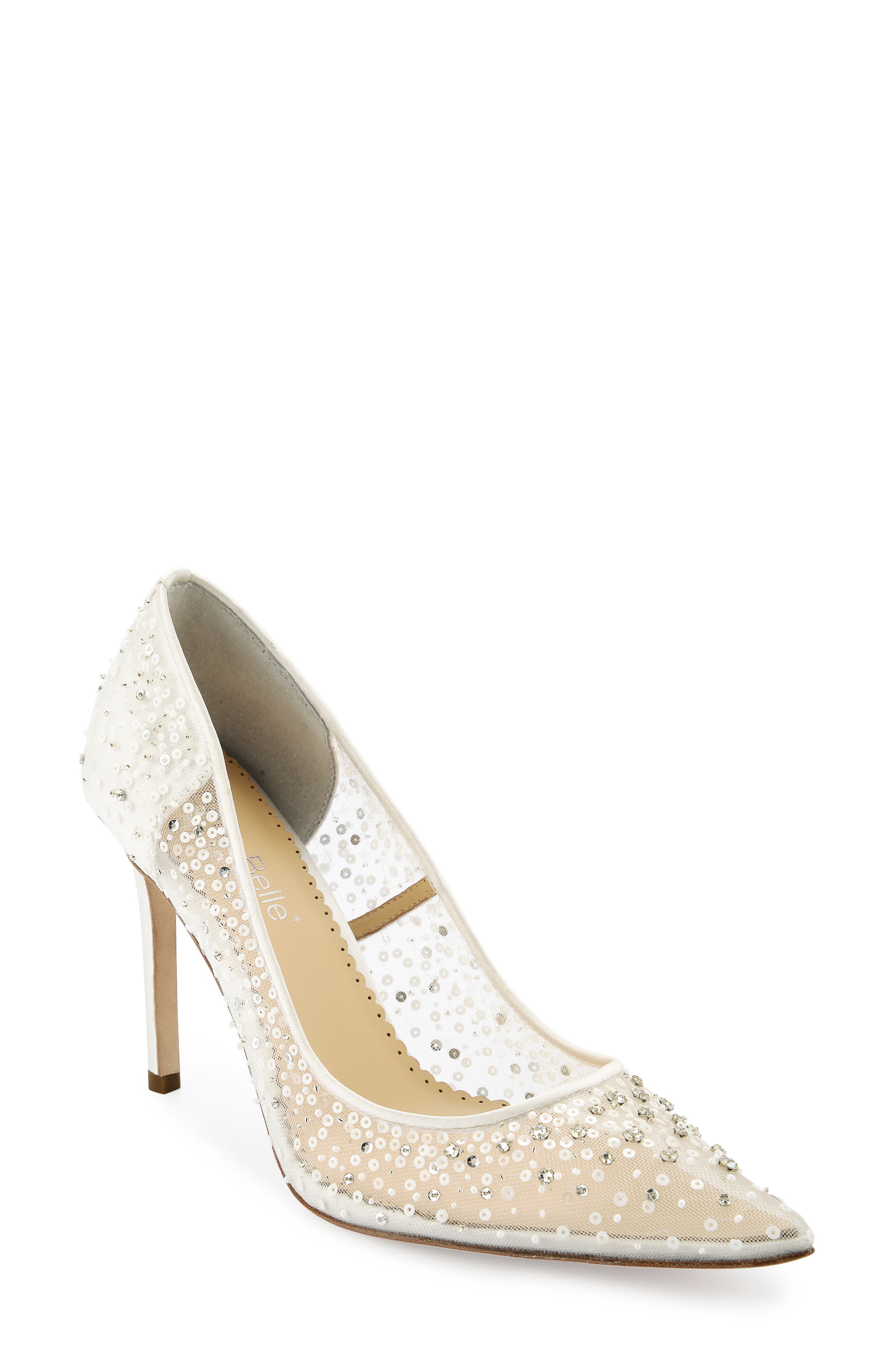 Elsa Sequin Pump, Main, color, IVORY SILK