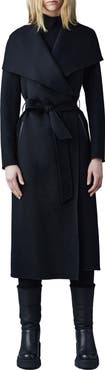 Mackage Mai Wool Long Wrap Coat