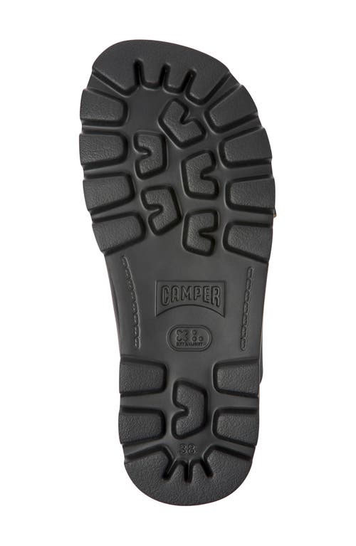 Camper Brutus Chunky Cross-strap Sandals In Black