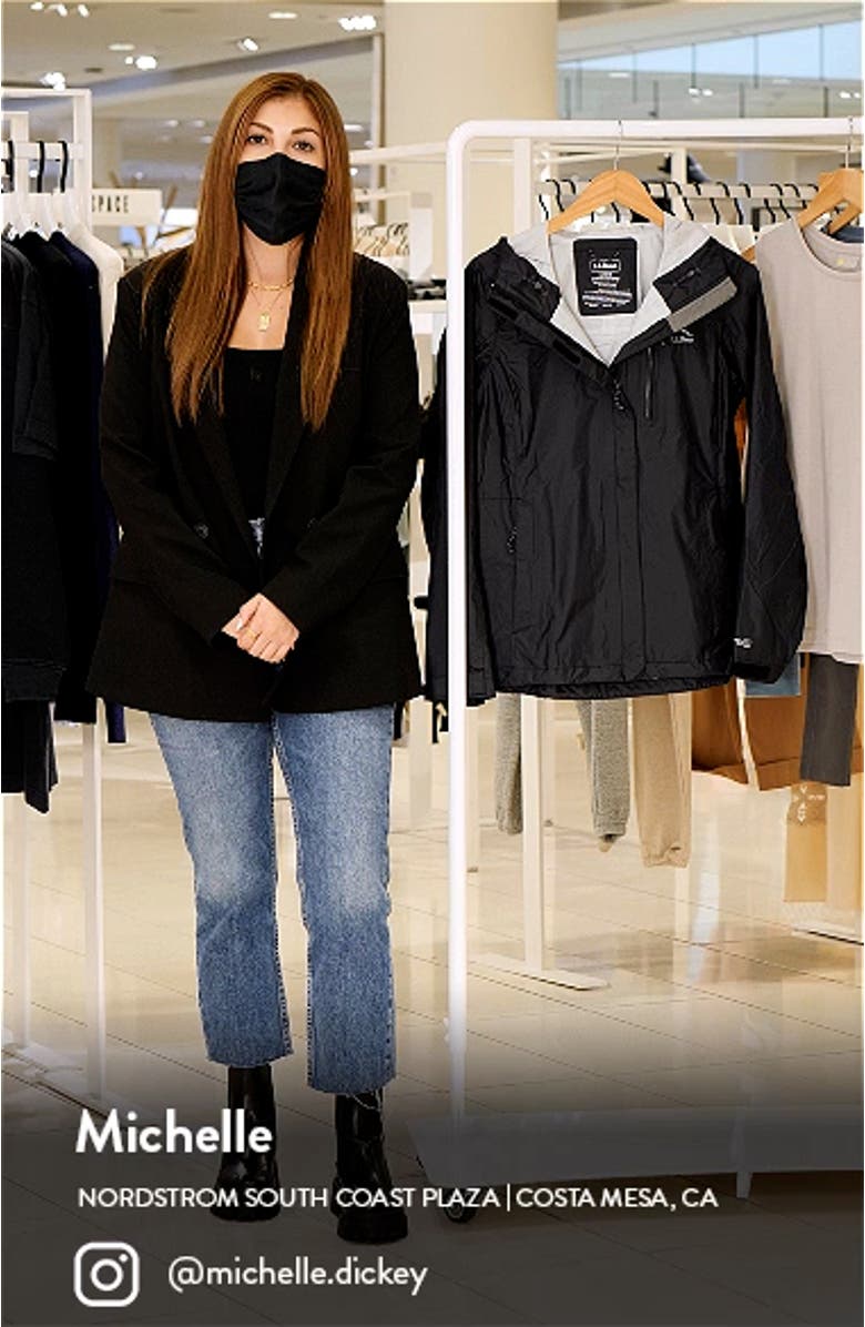 Packable Waterproof Hooded Windbreaker Jacket, sales video thumbnail