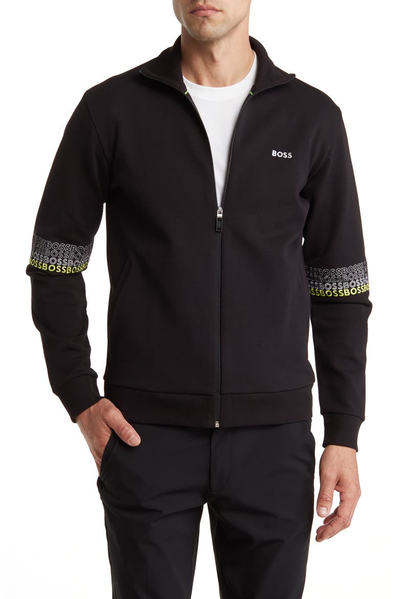 Skaz Zip Jacket, Main, color, BLACK