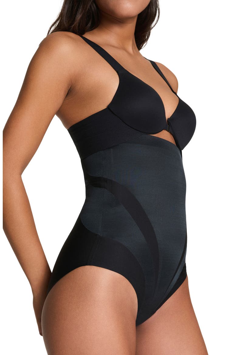 High Waist Briefs, Alternate, color, VERY BLACK