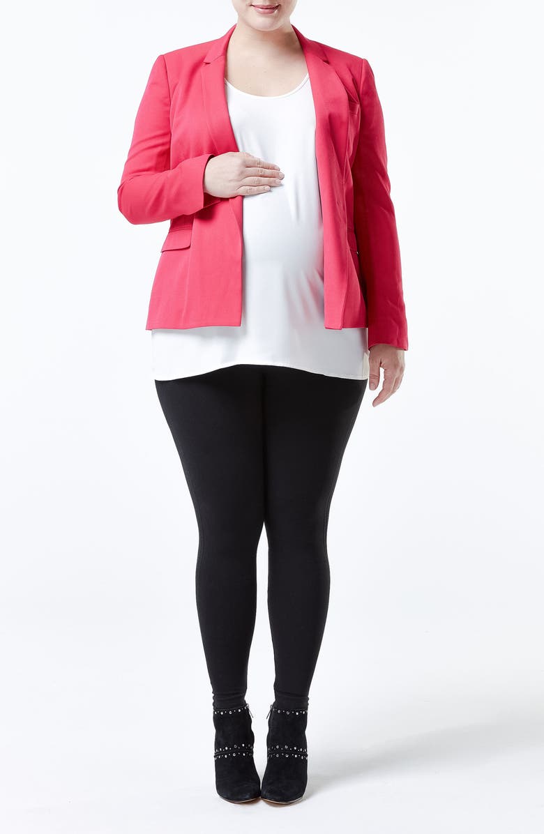 SPANX<sup>®</sup> Mama Look at Me Now Seamless Maternity Leggings, Alternate, color, 