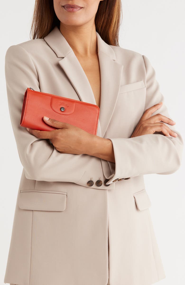 Le Pilage Cuir Zip Wallet