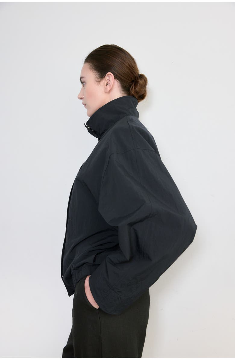 Almina Concept High Neck Jacket, Alternate, color, Black