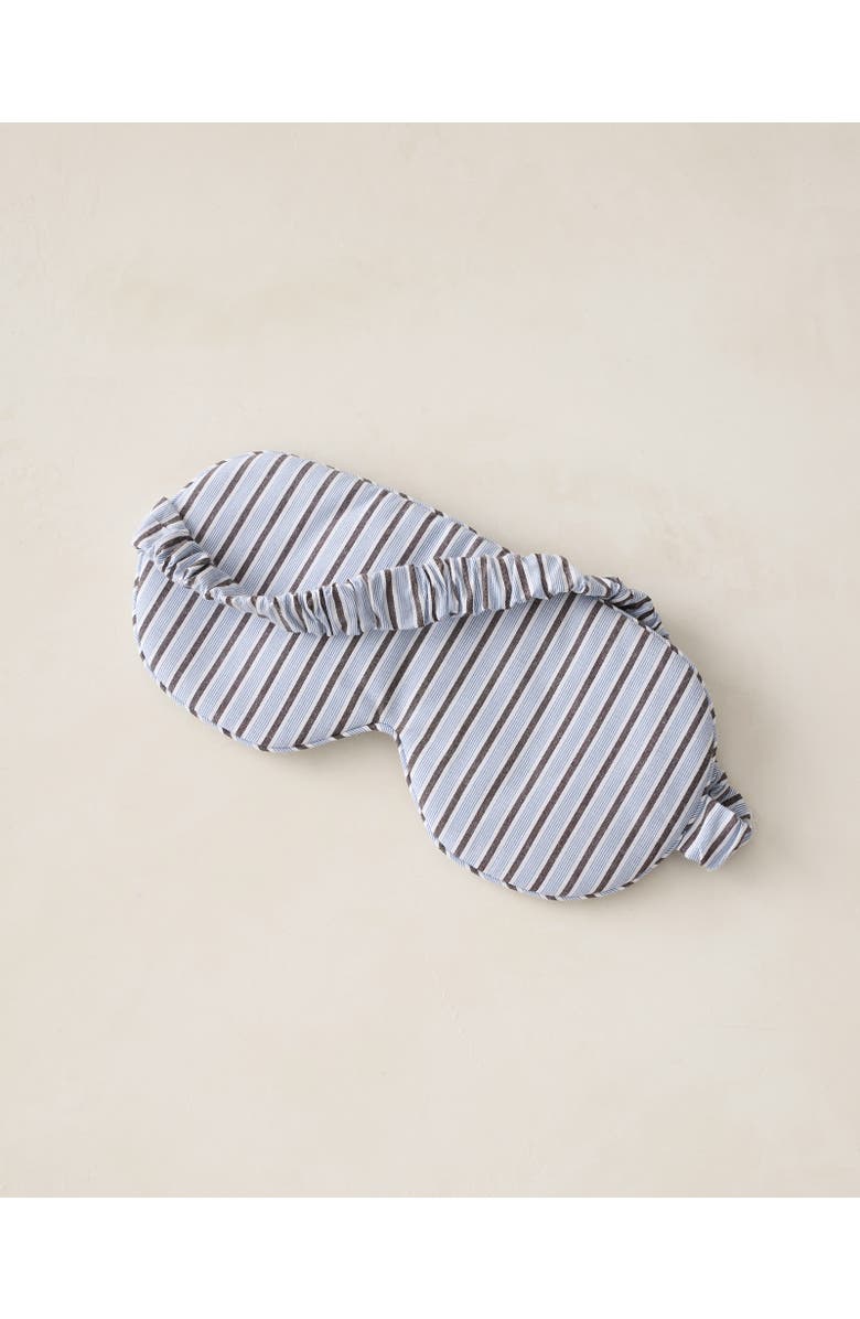 Haven Well Within Organic Cotton Eye Mask, Main, color, Iris Stripe White Multi