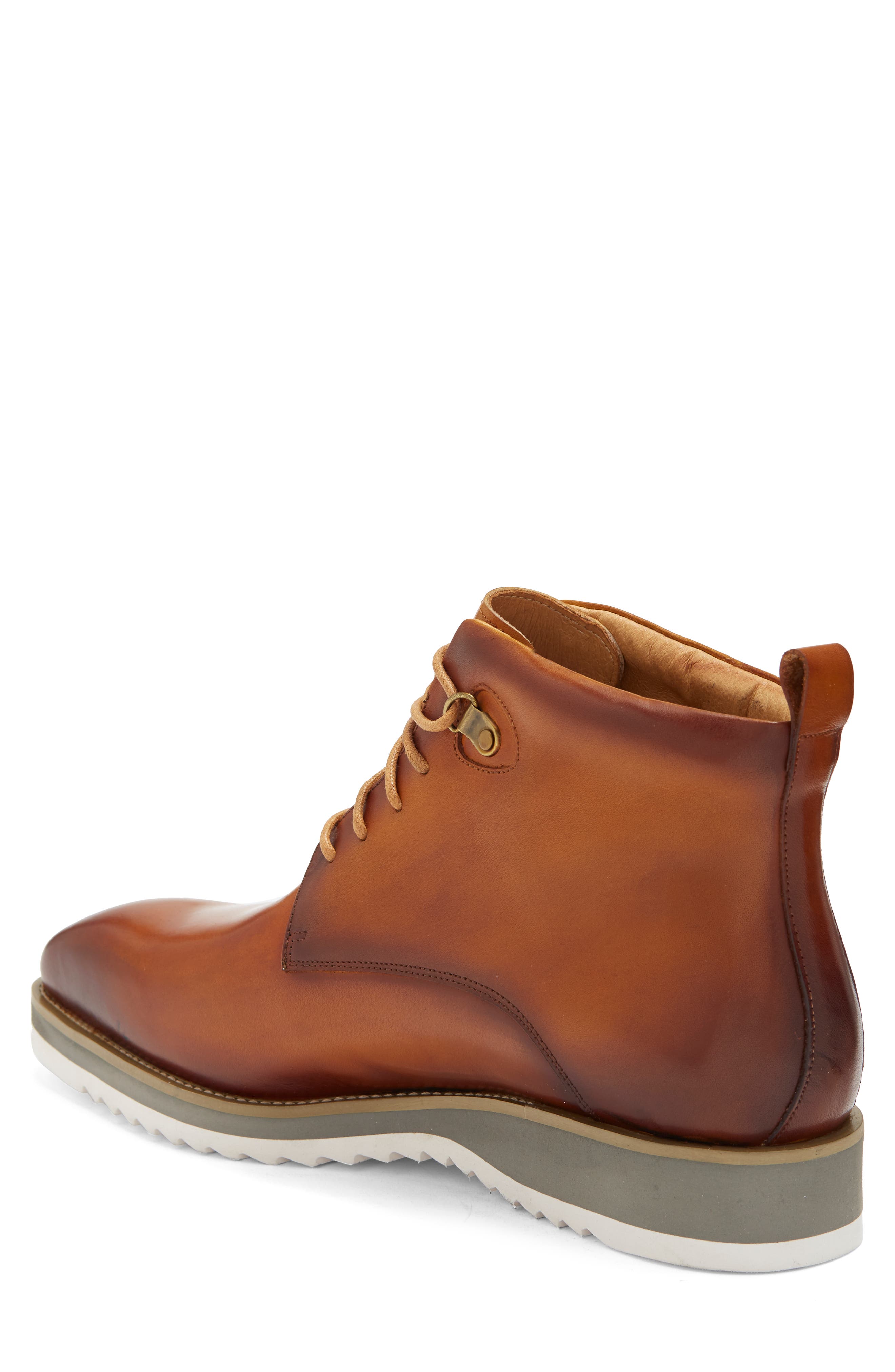 Citadel Leather Boot, Alternate, color, COGNAC