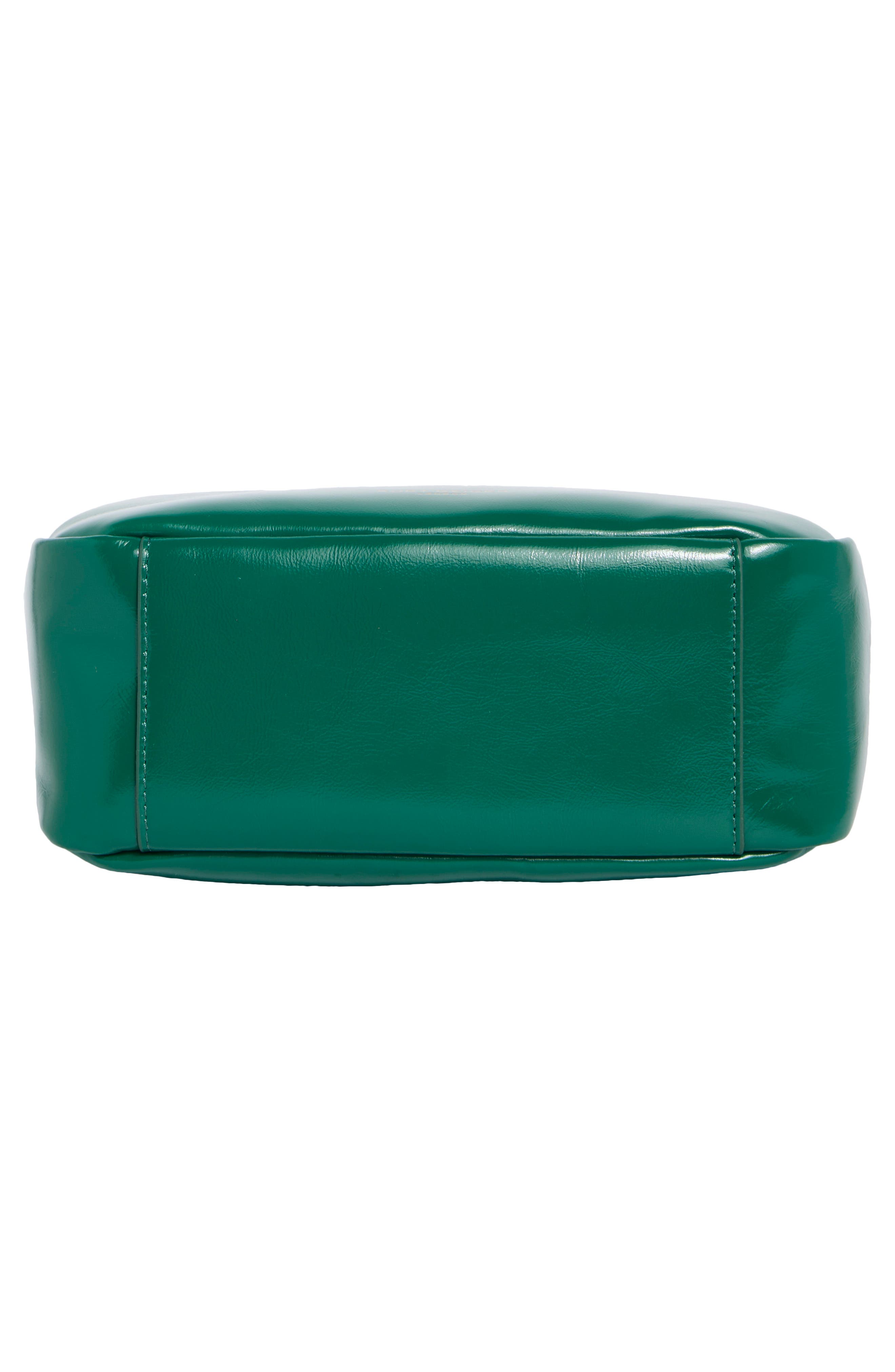 Kurt Geiger London Small Bond Leather Hobo Bag, Alternate, color, Green