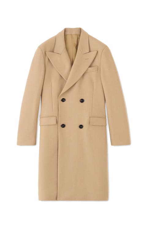 Ernesto Double-Breasted Wool Coat