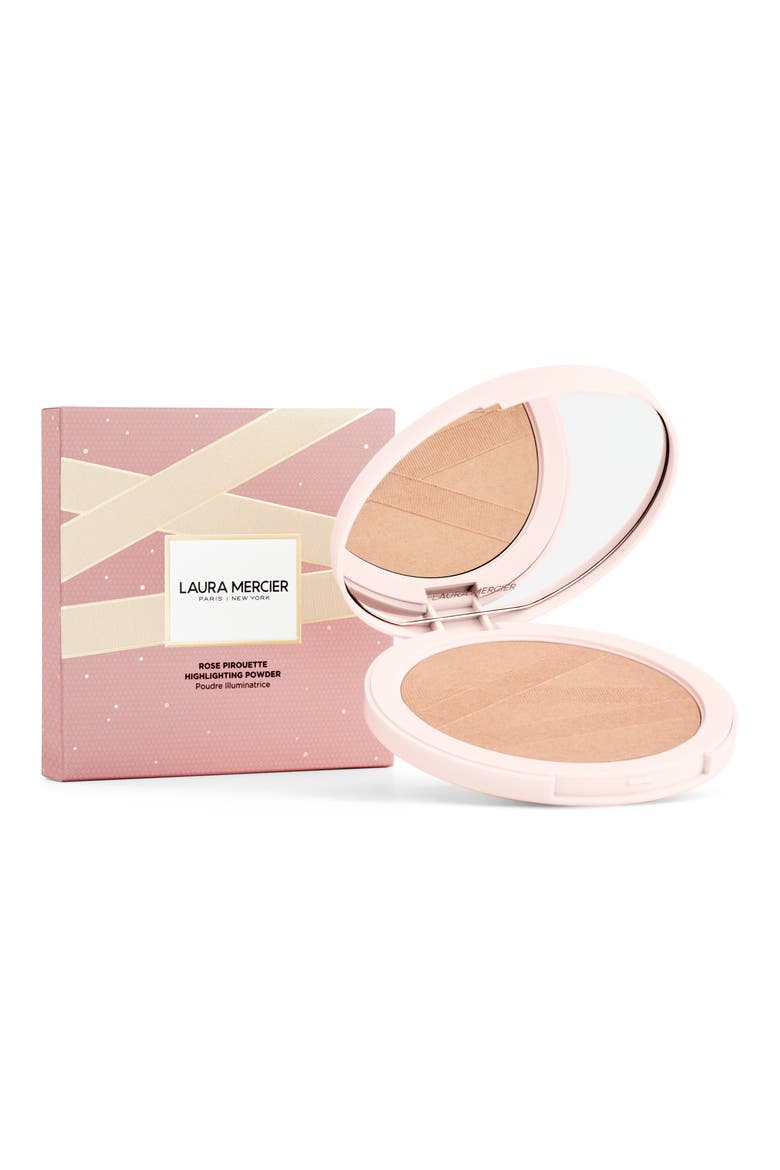 Jumbo Size Rose Pirouette Illuminator Pressed Powder, Main, color, NO COLOR