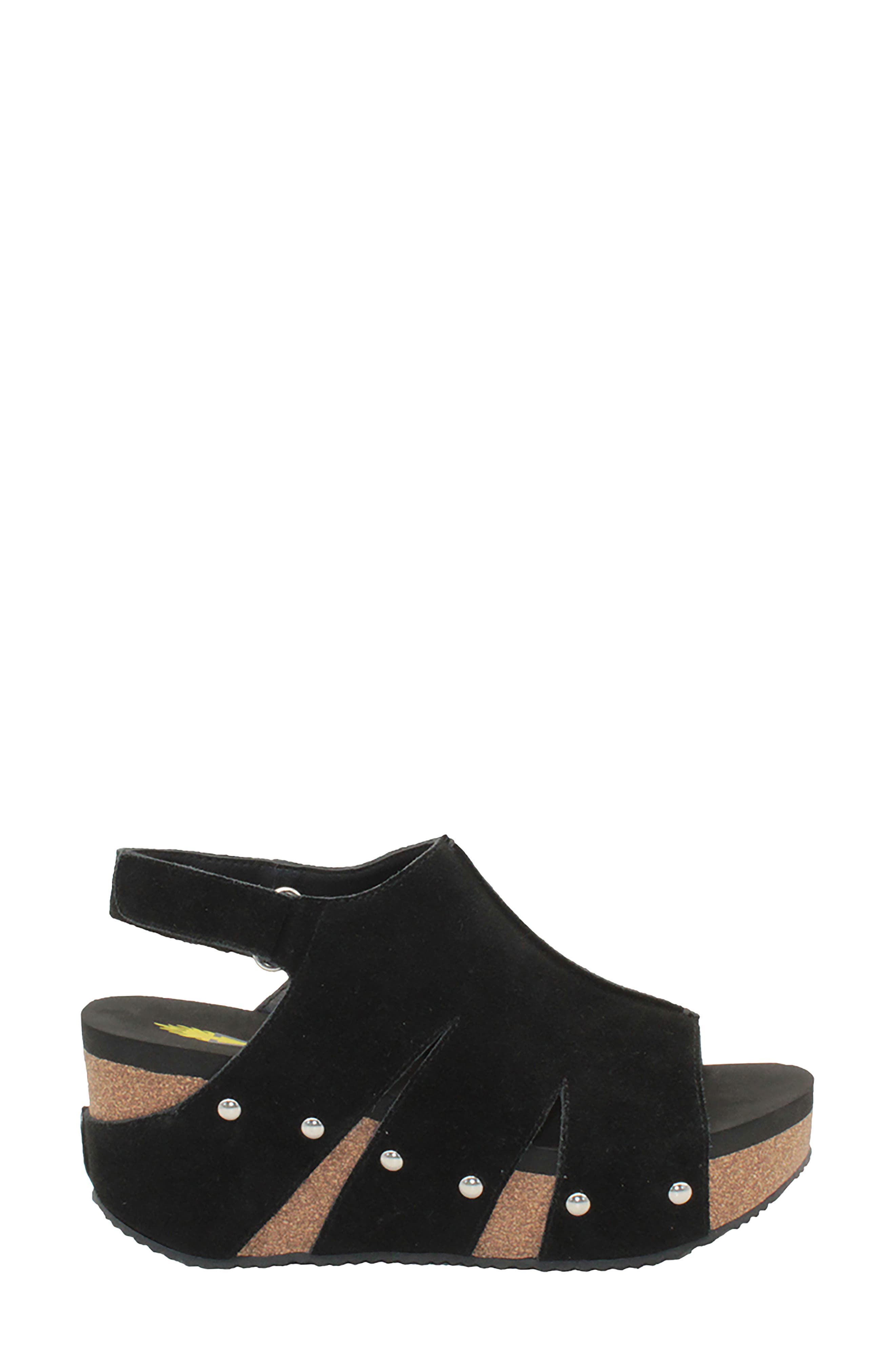 Volatile Montpelier Platform Wedge Sandal, Alternate, color, 