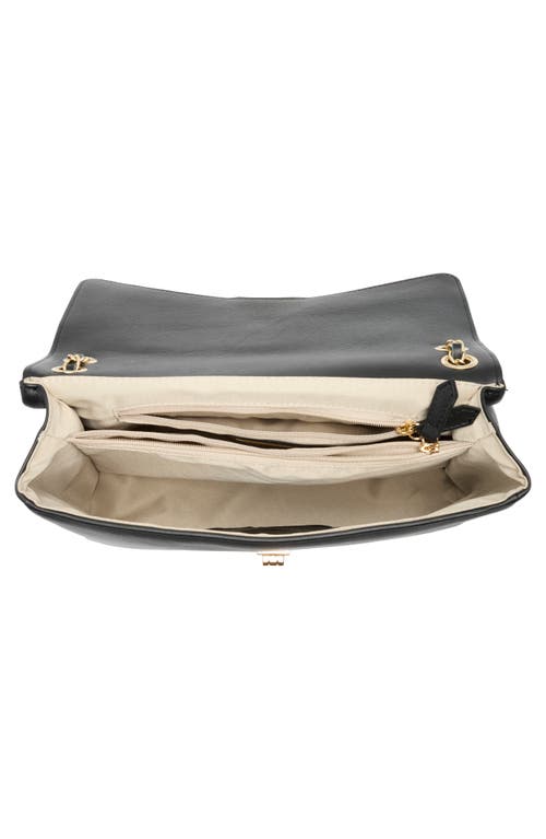 Valentino By Mario Valentino Posh Signature Shoulder Bag In Black