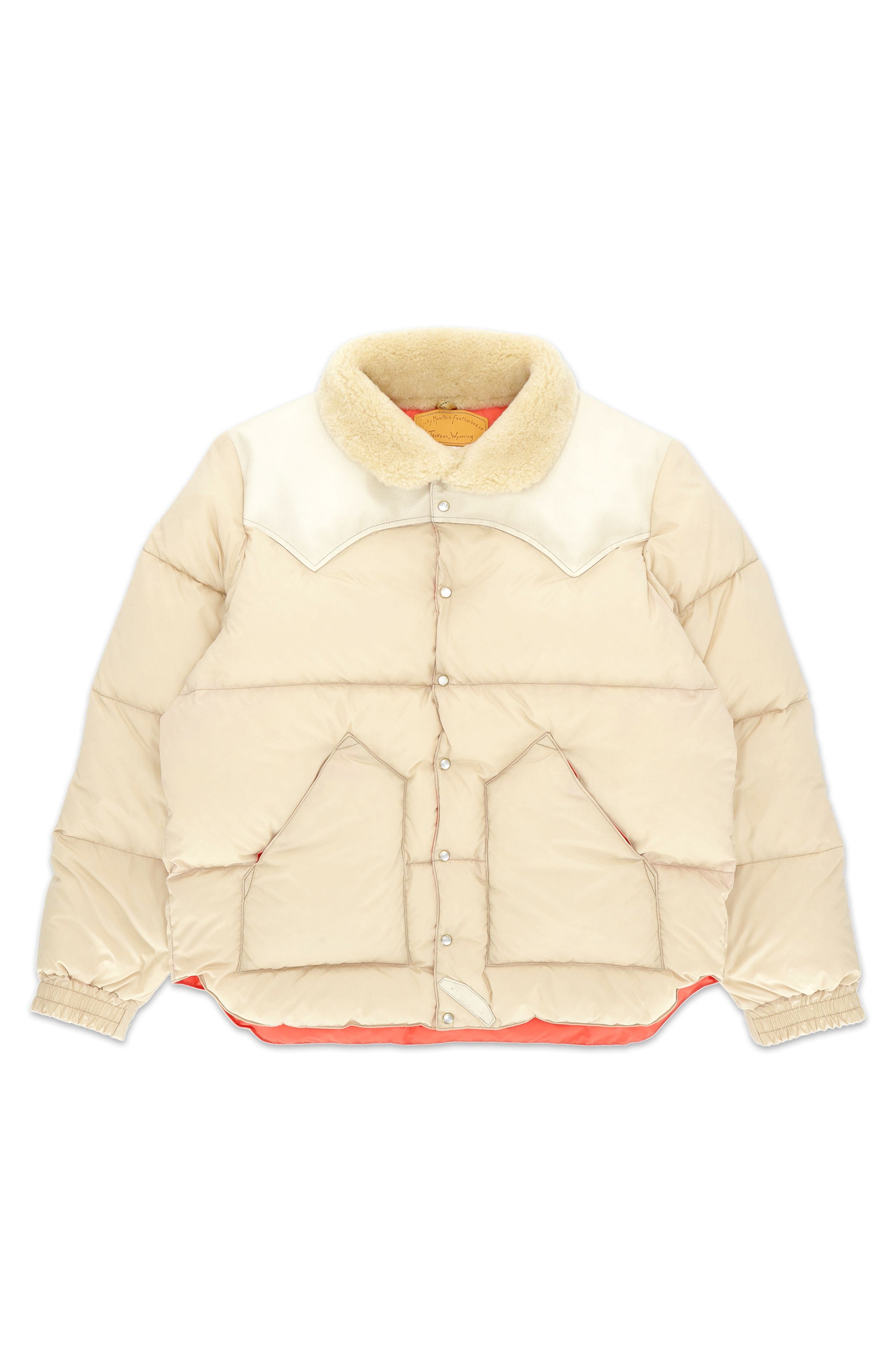 Christy Shearling Collar Nylon Jacket