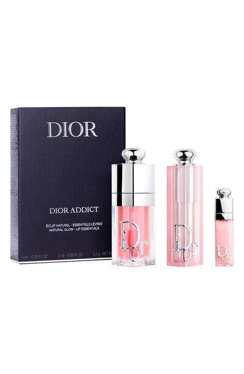 'Dior Addict Natural Glow Lip Essentials 3-Piece Set