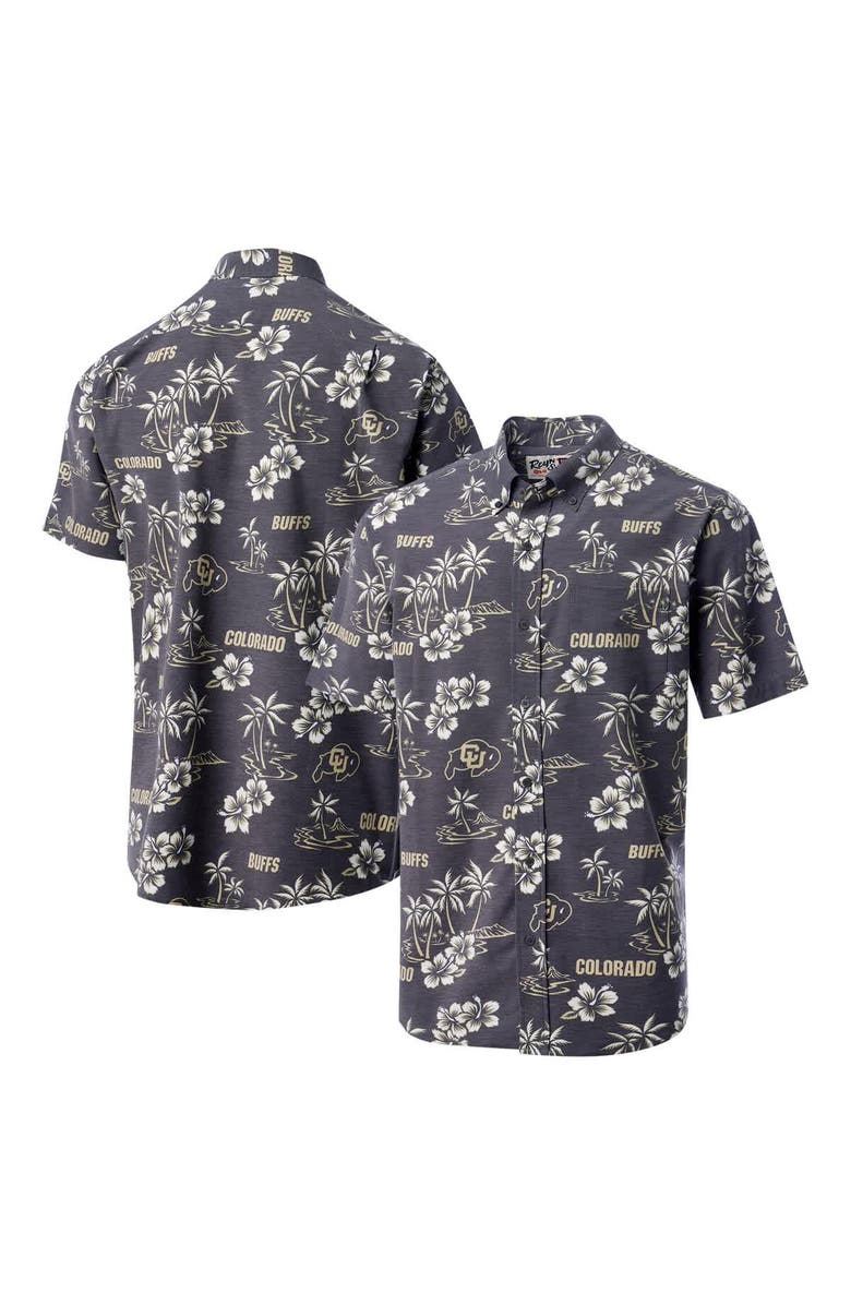 Reyn Spooner Men's Reyn Spooner Black Colorado Buffaloes Classic Button-Up Shirt, Main, color, Black