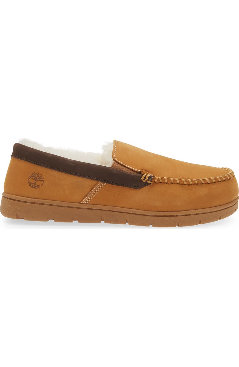 Timberland Mendon Peak Genuine Shearling Slipper, Alternate, color,