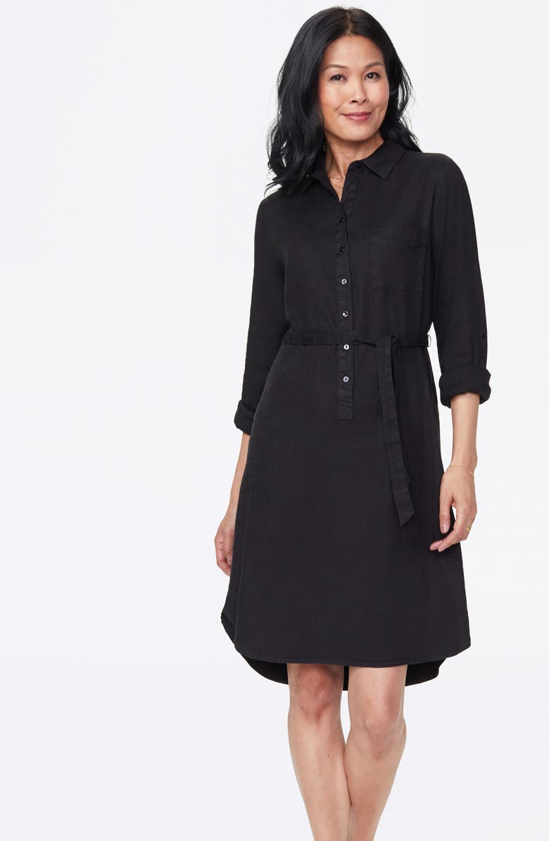 NYDJ Long Sleeve Shirtdress, Alternate, color, 