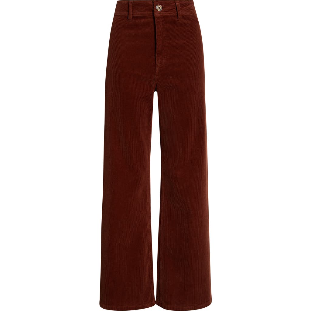 Billabong Free Fall Stretch Cotton Corduroy Pants In Burgundy