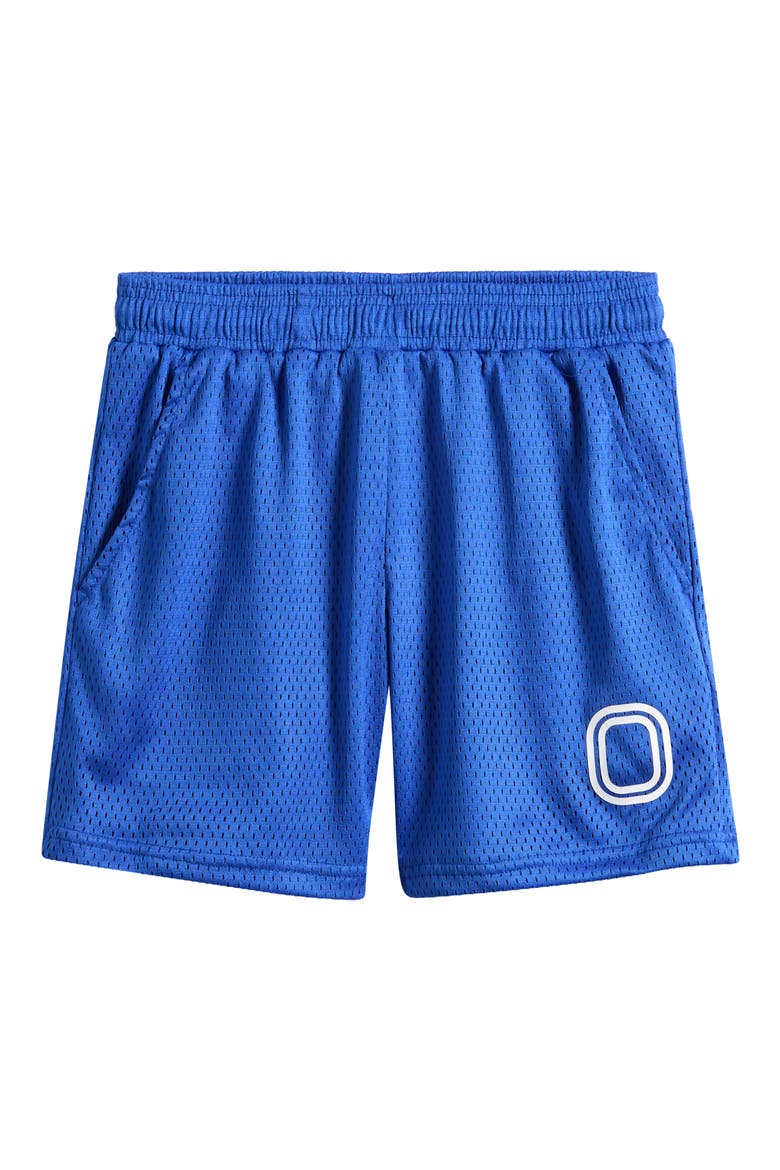 Kids' Classic Mesh Shorts, Main, color, ELECTRIC INDIGO