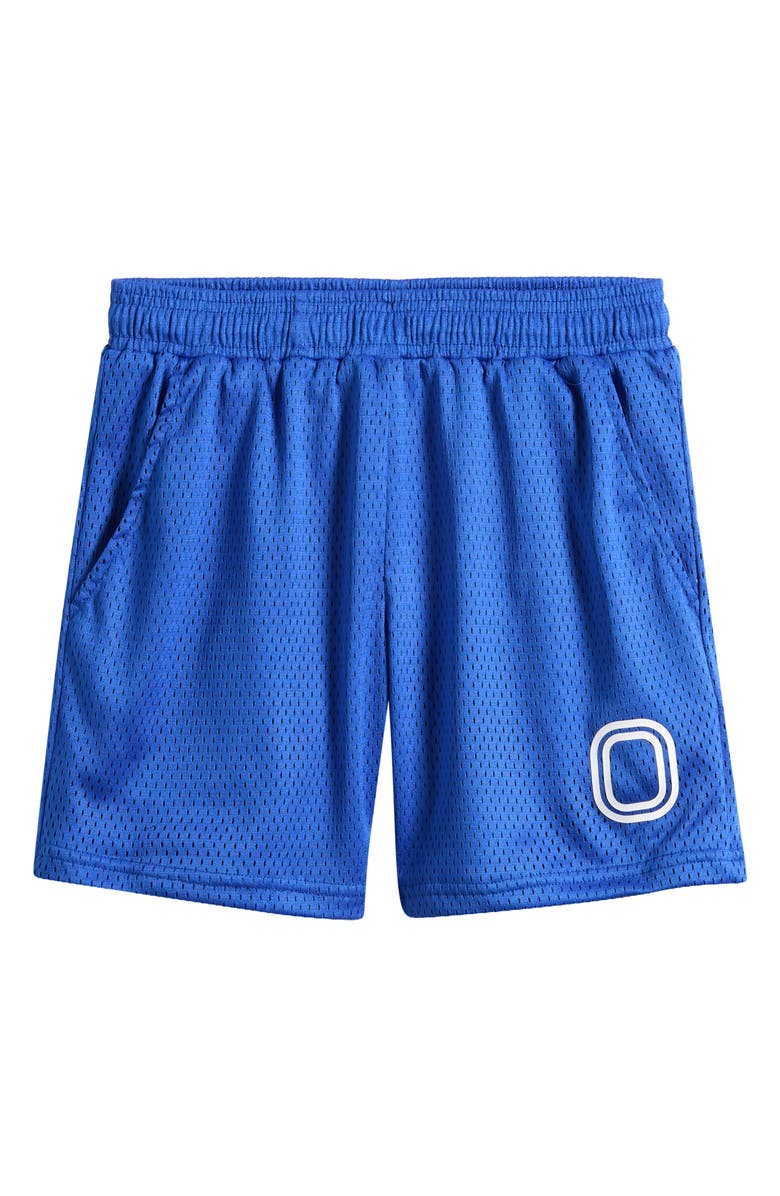 OVERTIME Kids' Classic Mesh Shorts, Main, color, Electric Indigo