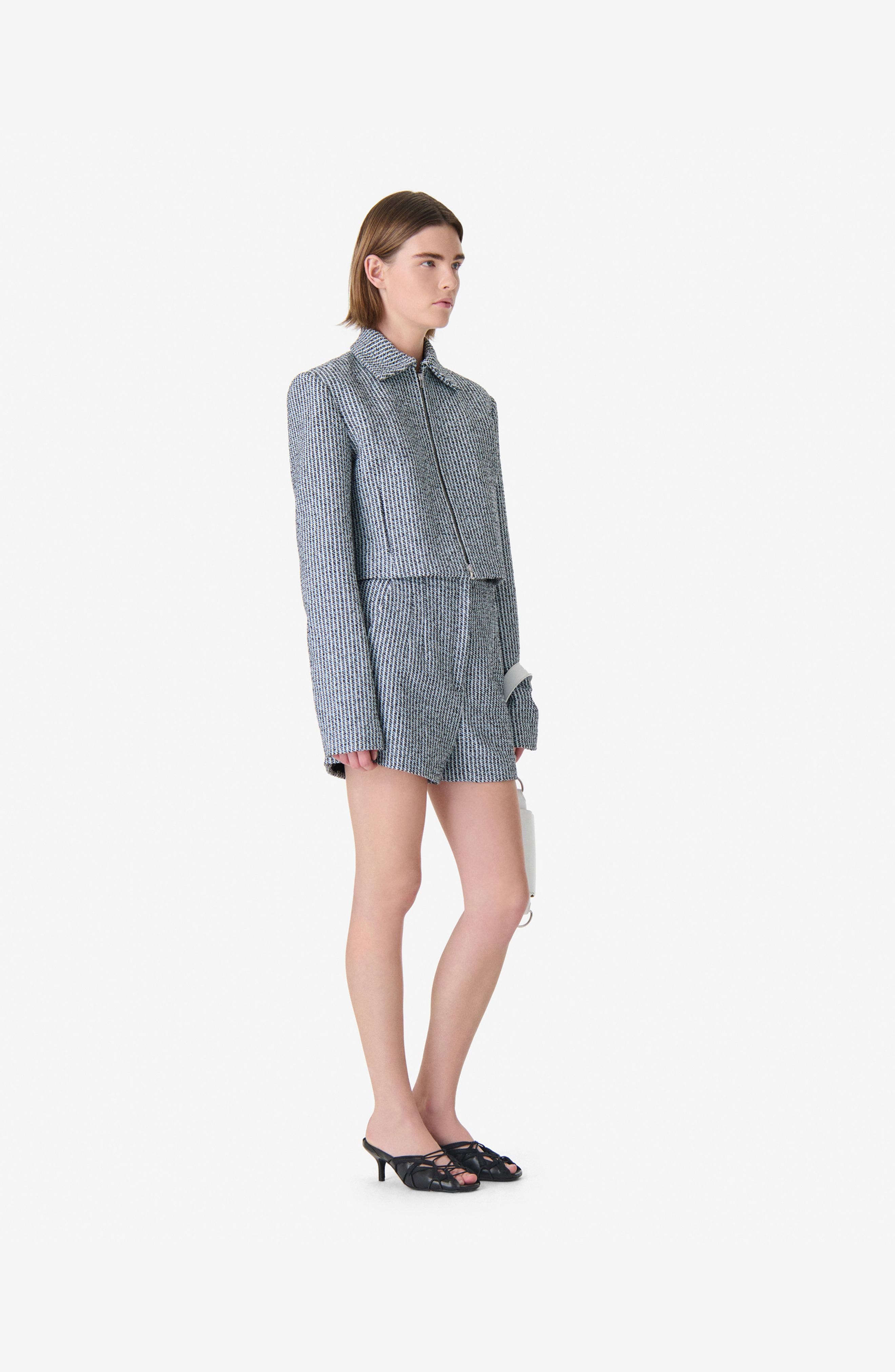 Paige Cropped Zip Jacket - image 2